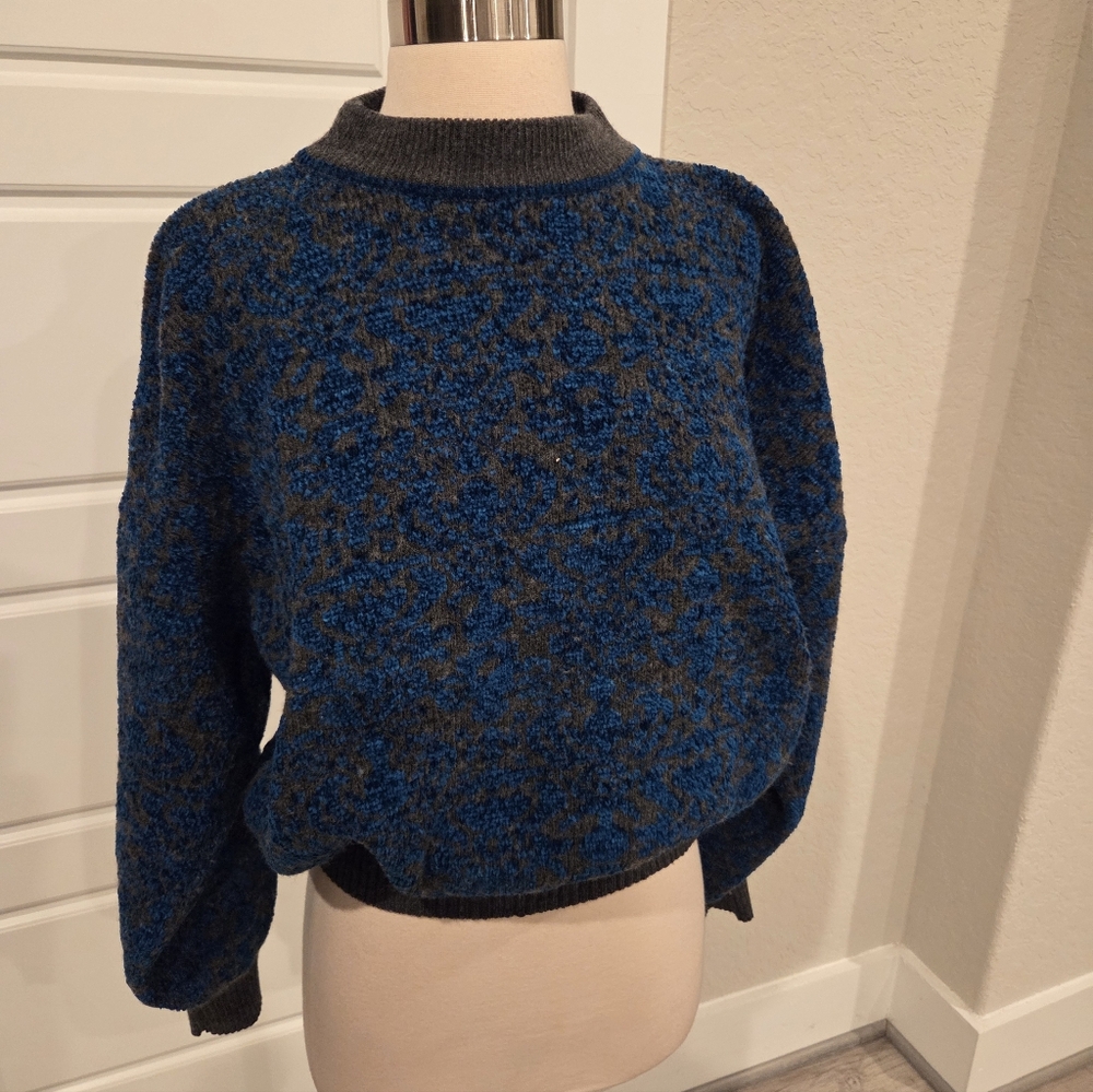 SEARS ROEBUCK VINTAGE KNITTED IN ITALY KNIT SWEATER SIZE LARGE